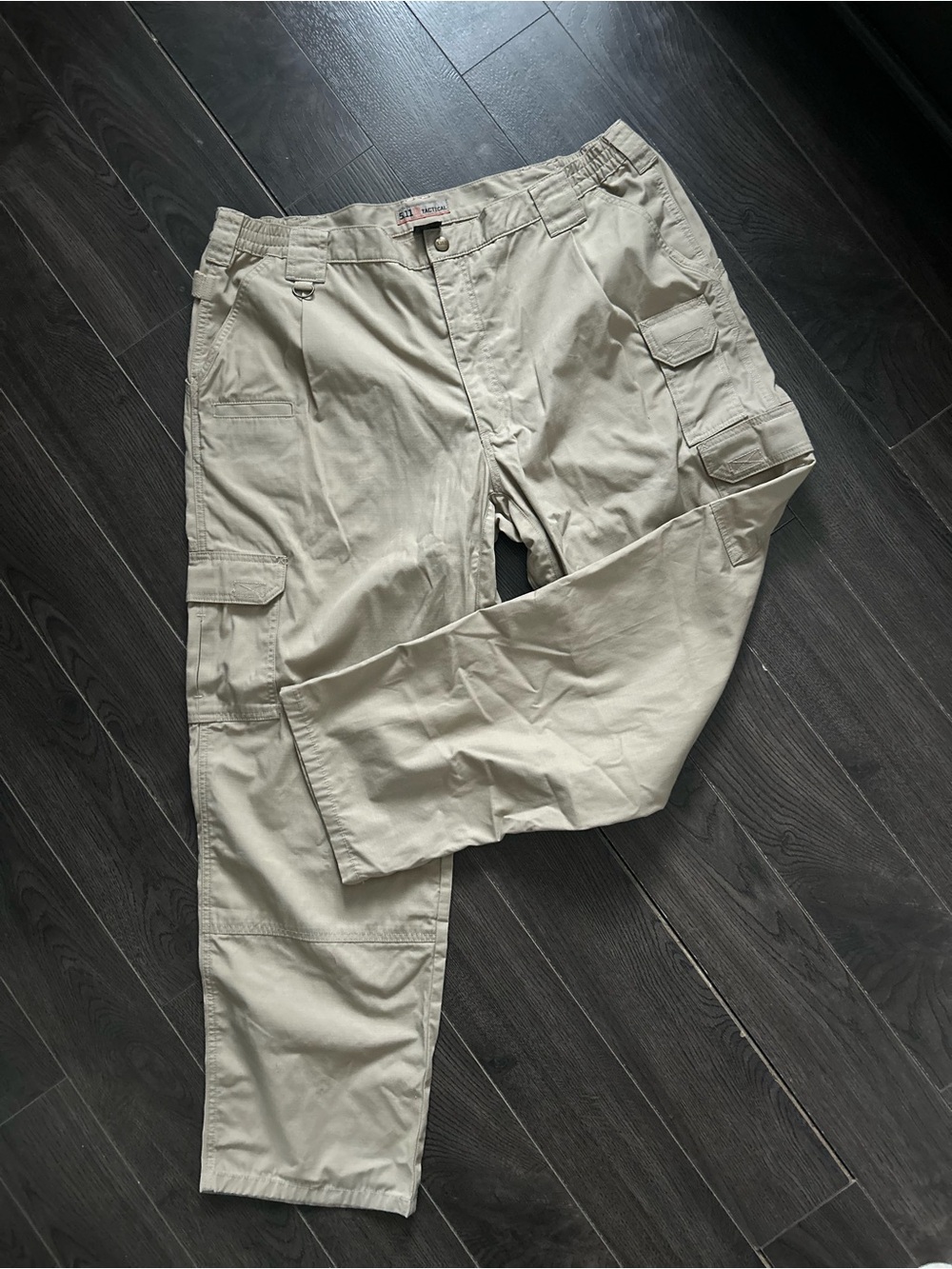 5.11 Tactical Khaki Cargo Pants with Utility Pockets